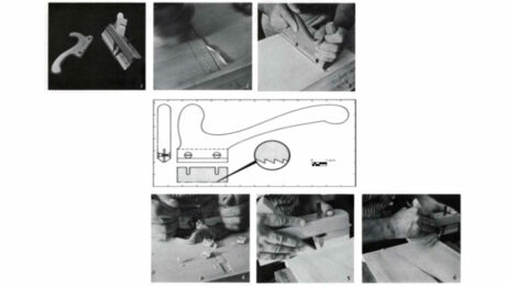 Tage Frid shows the steps to make a sliding dovetail saw, as well as a sliding dovetail saw design
